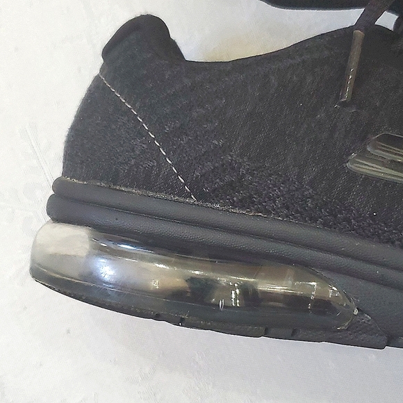 Black Lace Up Skechers Shoes Women's Size 6 (See Note) SN 179050TX - Picture 6 of 10